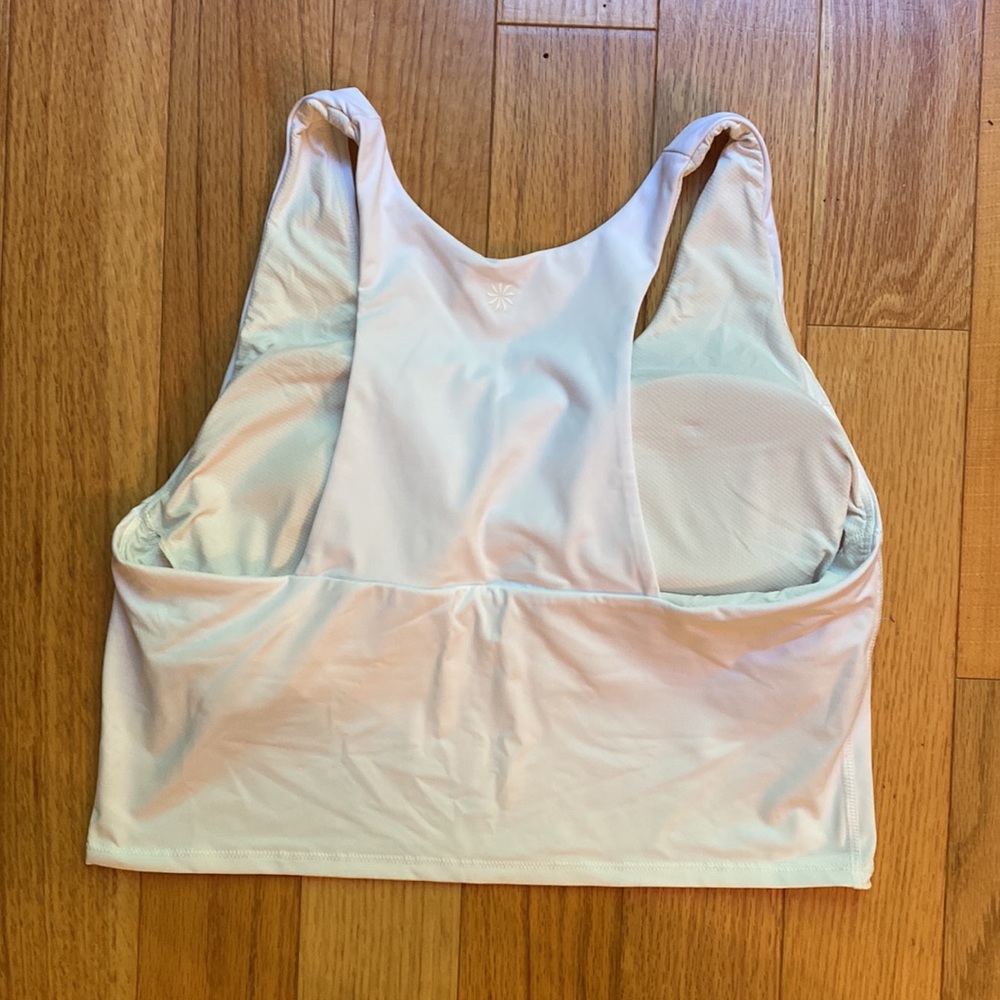 Athleta white sports bra L - Picture 3 of 7